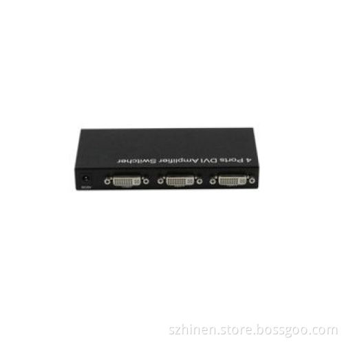 4-port DVI Amplifier Switcher